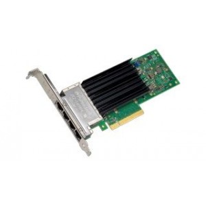 Intel Ethernet Network Adapter X710-T4L - Adaptador de rede - PCIe 3.0 x8 baixo perfil - 100M/1G/2.5G/5G/10 Gigabit Ethernet x 4