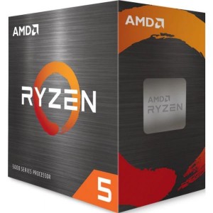 AMD Ryzen 5 5600X 3.7/4.4Ghz, 6 core, 35MB, AM4 65W - obriga a ter gráfica discreta - 100-100000065BOX