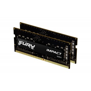 Kingston ValueRAM 16GB 2666MHZ DDR4 CL15 SODIMM (KIT OF 2) FURY Impact - KF426S15IBK2/16