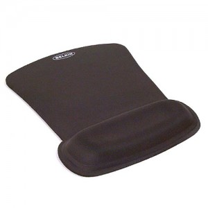 Belkin WaveRest Gel Mouse Pad - Tapete de rato com apoio para pulso - preto
