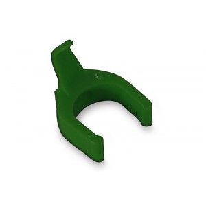 PatchSee cable clip color dark green, set 50 clips
