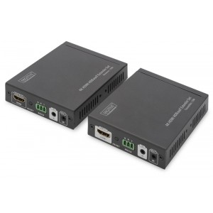 4K HDMI Extender Set, HDBaseT 70 m over network cable (Cat 6, 6a, 7), UHD 4K2K/60 Hz