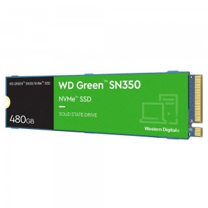 WD Green SN350 NVMe SSD WDS480G2G0C - SSD - 480 GB - interna - M.2 2280 - PCIe 3.0 x4 (NVMe)