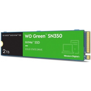 WD Green SN350 NVMe SSD WDS200T3G0C - SSD - 2 TB - interna - M.2 2280 - PCIe 3.0 x4 (NVMe)