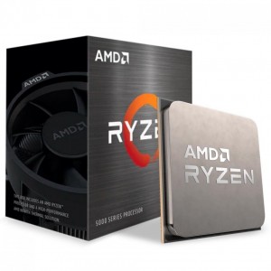 AMD Ryzen 5 5600 3.5/4.4Ghz, 6 core, 35MB, AM4 65W, Wraith Stealth cooler - obriga a ter gráfica discreta - 100-100000927BOX