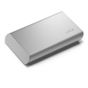 LaCie Portable SSD STKS2000400 - SSD - 2 TB - externa (portátil) - USB (USB C conector) - cinzento escovado