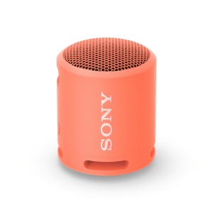Sony SRS-XB13P - Coluna portátil XB13 com BLUETOOTH, 16H de Bateria, Resistente ao pó e à água - Cor  Rosa Coral -