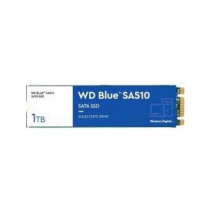 WD Blue SA510 WDS100T3B0B - SSD - 1 TB - interna - M.2 2280 - SATA 6Gb/s - azul