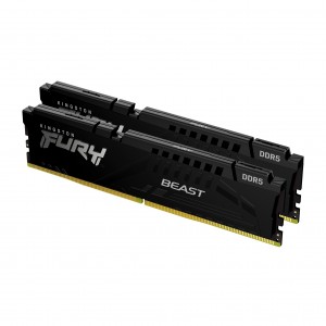 Kingston ValueRAM 32GB 6000MT/s DDR5 CL36 DIMM (Kit of 2) FURY Beast Black - KF560C36BBEK2-32