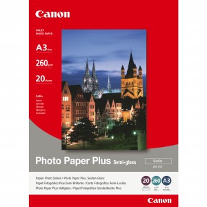 Photo Paper Semi-Glossy SG-201 A3 20 folhas - 1686B026