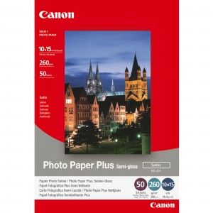 Canon Photo Paper Semi-Glossy SG-201 4X6 50 folhas  - 1686B015