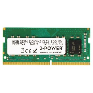 Memory soDIMM 2-Power - 16GB DDR4 3200MHz CL22 SODIMM MEM5704A