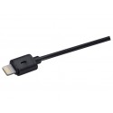 Cable USB 1m - Duracell Sync Charge Cable 1 Metre Black USB5012A