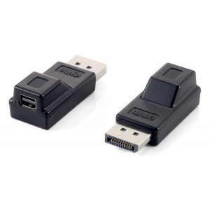Equip Display Port to miniDisplayPort Adapter M F - preto   - 118916