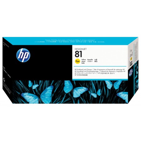 Cabeça de Impressão Yellow Dye e Cleaner. Compatível apenas HP DesignJet 5000 and 5000PS printers. - C4953A