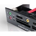 CARD READER CONCEPTRONIC USB 2.0 C  E-SATA