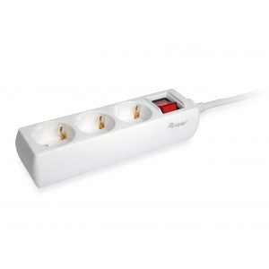Equip 3-Outlet Power Strip with switch  - 245551