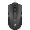 HP Wired Mouse 100 Black - 6VY96AA-ABB