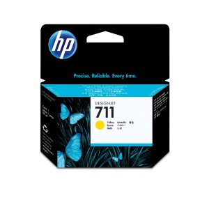 HP 711 29-ml Yellow Ink Cartridge - CZ132A