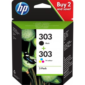 HP 303 Ink Cartridge Combo 2-Pack - 3YM92AE