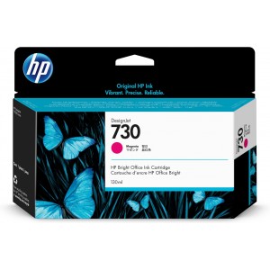 HP 730 130-ml Magenta Ink Cartridge - P2V63A