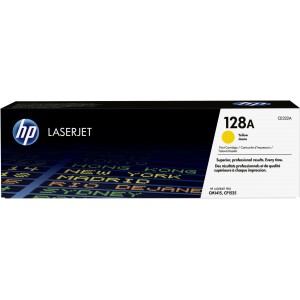 HP 128A Yellow LaserJet Print Cartridge - CE322A