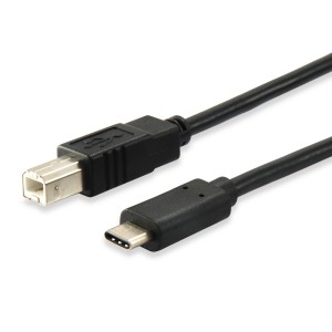 Equip USB 2.0 Cable B-C M M 1,0m Type C - 12888207