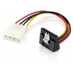 Equip Power Cable SATA angled to 5.25 (0.15m) - 112055