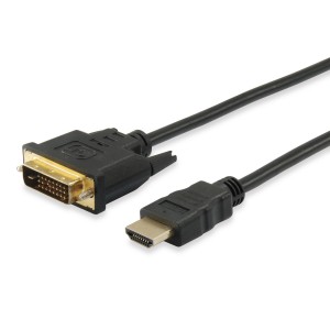 Equip Adaptador HDMI para DVI - M M Preto (3 m) - 119323