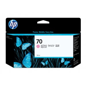 HP 70 130 ml Light Magenta Ink Cartridge with Vivera Ink - C9455A