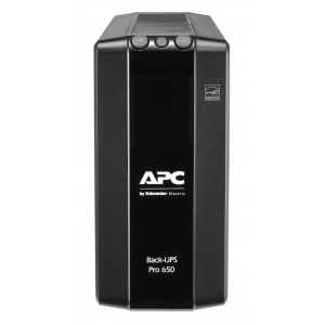 APC Back UPS Pro BR 650VA, 6 Outlets, AVR, LCD Interface - BR650MI