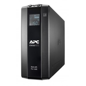 APC Back UPS Pro BR 1600VA, 8 Outlets, AVR, LCD Interface - BR1600MI