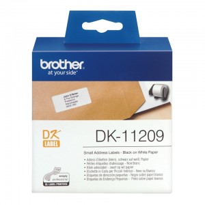 Brother 800 Etiquetas de endereço pequenas - Autocolante - tamanho 62 x 29 mm - DK11209