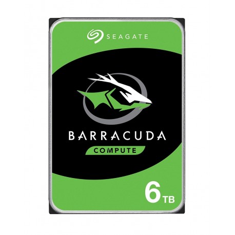 Seagate Barracuda ST6000DM003 - Disco rígido - 6TB - interna - 3.5'' - SATA 6Gb s - buffer 256 MB