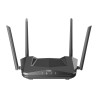 D-link AX1500 Wi-Fi 6 Router, Wi-Fi 6 compatible, Dual Band AX1500 (300 + 1200 Mbps), OFDMA and MU-MIMO technology