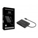 Conceptronic Leitor de cartões BIAN 7-em-1 USB 2.0 - Smart Card, SIM, SD SDHC SDXC, Micro SD T-Flash, MMC, MS, M2 - BIAN01B