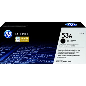 HP LaserJet Q7553A Black Print Cartridge for LJ P2015, up to 3,000 pages -