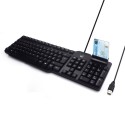 EWENT USB keyboard with Smart Card Reader Qwerty (PT) layout - EW3253