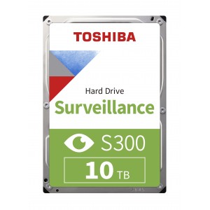 Disco Interno Toshiba 3.5'' 10TB SURVEILLANCE S300 7200RPM 256MB Bulk - HDWT31AUZSVA