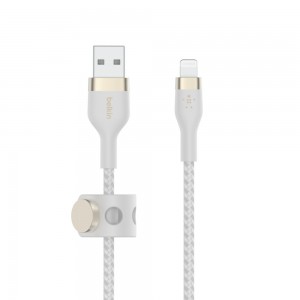 Belkin BOOST CHARGE - Cabo Lightning - USB macho para Lightning macho - 1 m - branco - para Apple iPad iPhone iPod (Lightning)