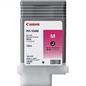 Canon Ink tank 130 ml ( magenta) PFI-104M - 3631B001