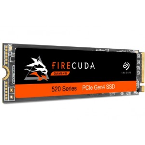 Seagate FireCuda 520 ZP1000GM3A002 - SSD - 1 TB - interna - M.2 2280 - PCIe 4.0 x4 (NVMe)