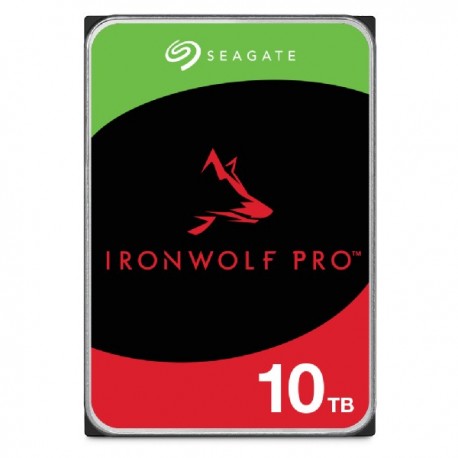 Seagate IronWolf Pro ST10000NT001 - Disco rígido - 10 TB - interna - 3.5'' - SATA 6Gb s - 7200 rpm - buffer 256 MB
