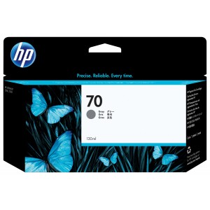 HP 70 130 ml Grey Ink Cartridge with Vivera Ink - C9450A
