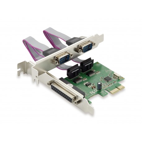 Conceptronic PCI Express Card 1-Port Parallel & 2-Port Serial - SPC01G