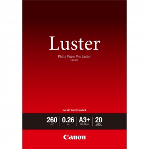 Luster Paper LU-101 - A3+ (Pack de 20 Folhas) - 6211B008 - 6211B008