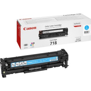 Canon 718 C - Cartridge Cyan para LBP7200Cdn  - 2661B002AA