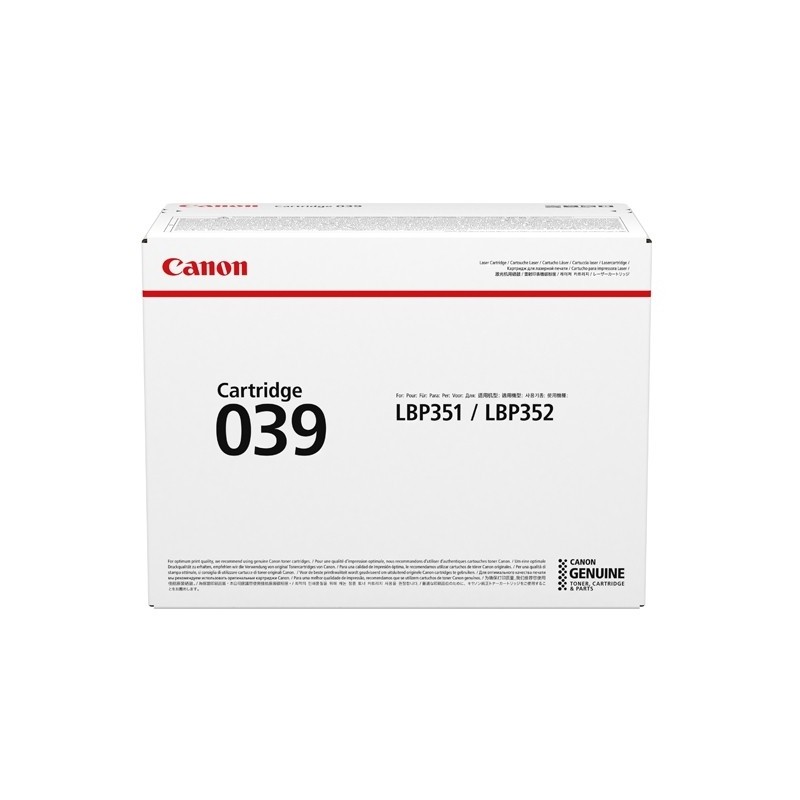 Canon 039 - Cartridge para LBP352x, LBP351x  - 0287C001AA
