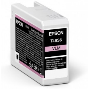 Epson Singlepack Vivid Light Magenta T46S6 UltraChrome Pro 10 ink 25ml - C13T46S600