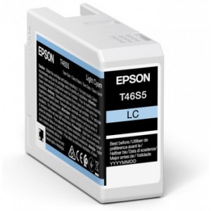 Epson Singlepack Light Cyan T46S5 UltraChrome Pro 10 ink 25ml - C13T46S500